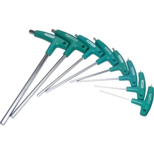 1.5--10MM 9pcs T-shaped inner hex key inner hexagon spanner hex wrench auto truck repairing hand ,tire repair tool