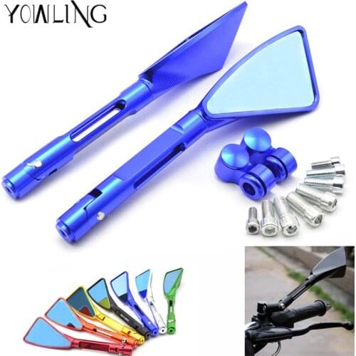 Universal Aluminum CNC motorcycle rearview Side mirror For Suzuki GSX650F 2008 2009 2010-2015 GSF650 BANDIT 2007 GSF 650 2002