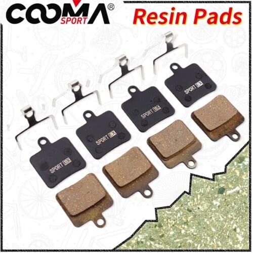 Bicycle Disc Brake Pads for Hope Mono Giant DA3 DA5 Disc Brake, 4 Pairs, Resin Black