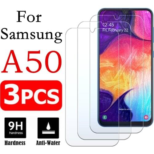 3pcs a50 protective glass on for Samsung galaxy A12 A51 A21s tempered glas 50a screen protector samsun galaxi A 50 armored flims