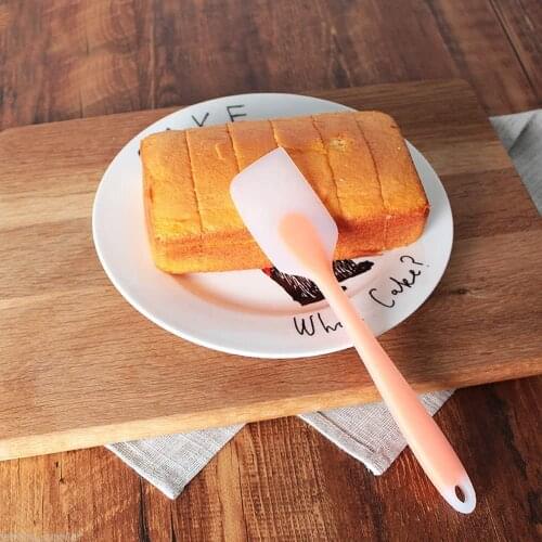 1PCS Silicone Spatulas Heat Resistant Flexible Non-stick Cake Pastry Spatula for Cream Baking Butter Pastry Tools