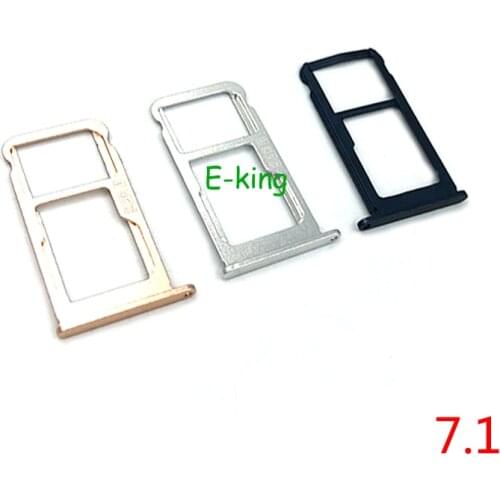 10PCS For Nokia 7.1 Plus SIM Card Tray Holder Card Slot Adapter