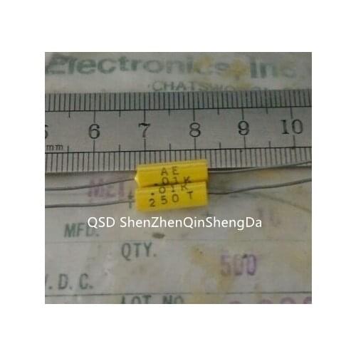 100% New and original 400V 0.01UF 103 Antique audio febrile coupled non-polar axial capacitor new