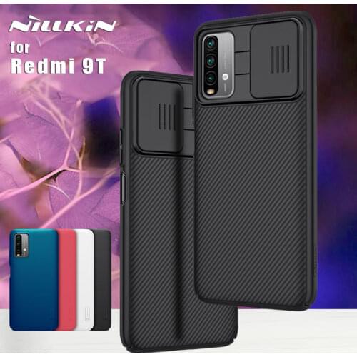 NILLKIN for Xiaomi Redmi 9T case Camera Protection Slide CamShield Back cover for Redmi 9T cases