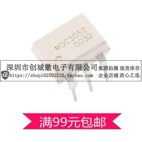 MOC3052 MOC3052M Optocouplers Photocouplers Triac Drivers DIP-6