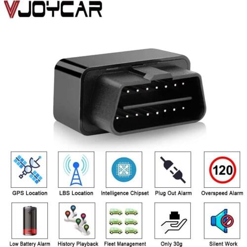 OB22 Plug & Play OBD GPS Tracker With ACC Detection Built-in MIC Vibration Alert Geo-fence Mini Car Tracker With APP GPSLocator