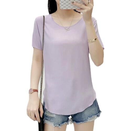 Женские хлопковые футболки Olive Girl China At AliExpress