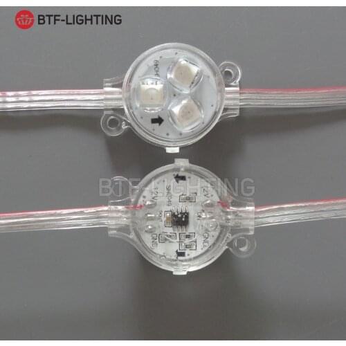 3cm full-color point light D30B 12v point light 3 point light lamp 5050 RGB patch 0.72W