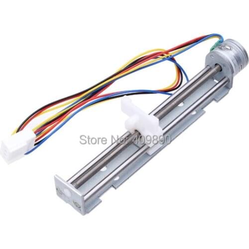 DC 4-9V Drive Stepper Motor Screw With Nut Slider 2 Phase 4 Wire