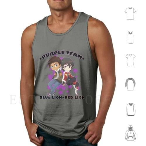 Purple Team Tank Tops Vest Voltron Klance Keith Keith Kogane Lance Mcclain Vld Cute Otp Fangirl Voltron Legendary Defend