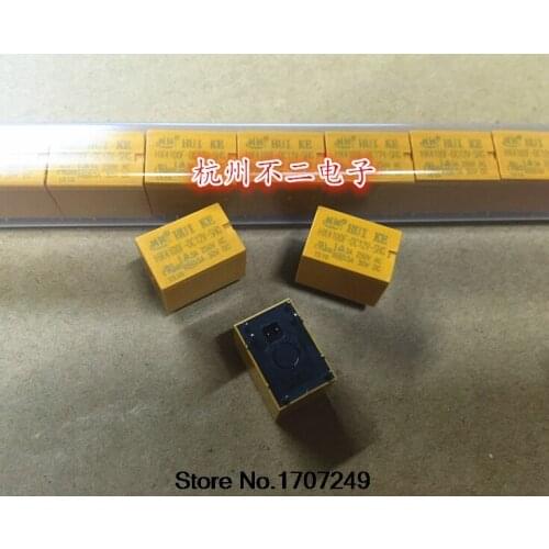 Free Shipping 100% new original relay 50PCS HK4100F-DC12V-SHG HF4100F 12V Mini Power Relay