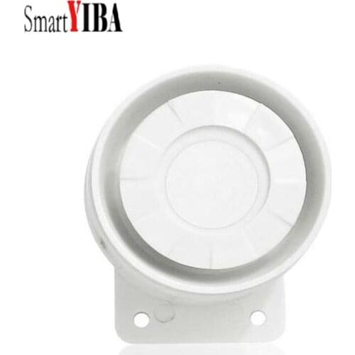 SmartYIBA 2016 Hot Sales Indoor Wired Mini Alarm Siren 110dB DC 12V for Home Security Alarm System