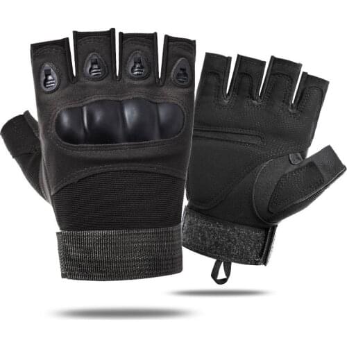 Riding Protection Tactical Gloves Men Women Outdoor Sports Army Military Fighting Non-slip Breathable Half Finger Gloves