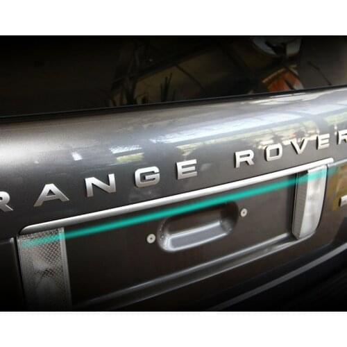 Car Chrome Exterior Car Accessories 2002-2012 Range Rover L322 VOGUE Chrome Rear Trunk Tailgate Strip Trim