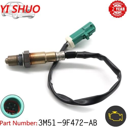 Car Lambda O2 Oxygen Sensor Air Fuel Ratio Sensor 3M51-9F472-AB For Ford C-Max Fiesta V Focus Volvo C30 S40 V50 3M51-9F472-AC