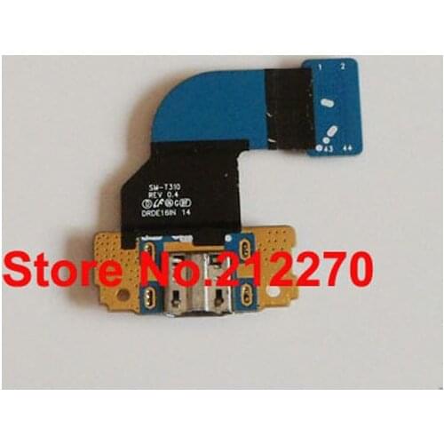 Free DHL EMS New Charger Charging Port Dock USB Connector Flex Cable Ribbon For Samsung Galaxy Tab 3 8.0 T310 Wholesale 100pcs