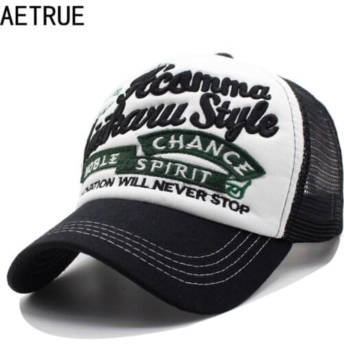 AETRUE Fashion Dad Baseball Cap Men Women Hats For Men Snapback Casquette Bone Embroidery Mesh Gorras 5 Panel Male Hat Cap 2018