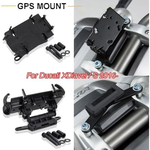 For Ducati XDiavel XDiavel S 2016-2021 2020 GPS mount Phone Holder Windshied Mount Navigation Bracket NEW Motorcycle Accessories