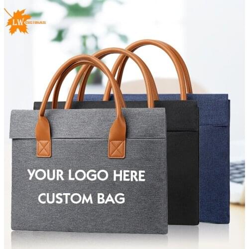 Men Laptop bag For mens Office bag womens briefcases Handbags Sleeve Case Protective Shoulder Bag custom bag