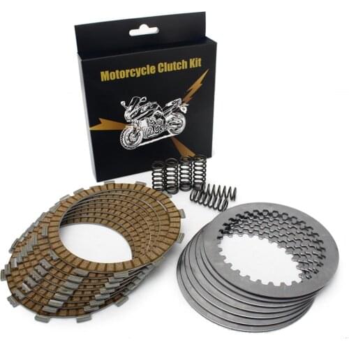 BIKINGBOY For Yamaha YZF 450 R X 09 10 11 12 13 YZF450R YZF450X 8 Paper Clutch Friction + 7 Steel Separator Plate + 6 Springs