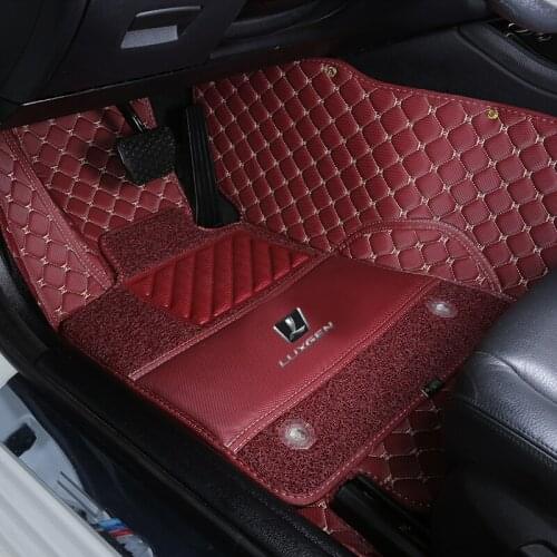Venucia R30 R50 R50X D50 D60 T70 T70X T90 e30 M50V DS DS3 DS4 DS4S DS5 DS5LS DS6 DS7 Wire Ring Leather car floor mats carpet pad