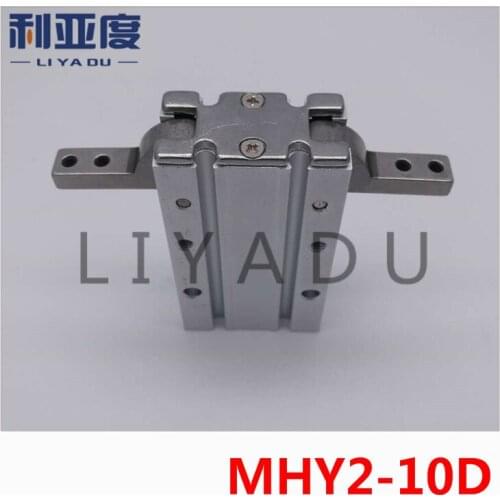 MHY2-10D SMC finger air cylinder gas claw/Pneumatic finger cam type 180 degree pivot opening and closing MHY2-10D2