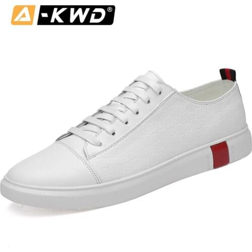 Fashion Black White Leather Shoe Chaussure Montante Homme Elevator Shoes for Men Sneakers High Quality Designer Shoes Men 37-46