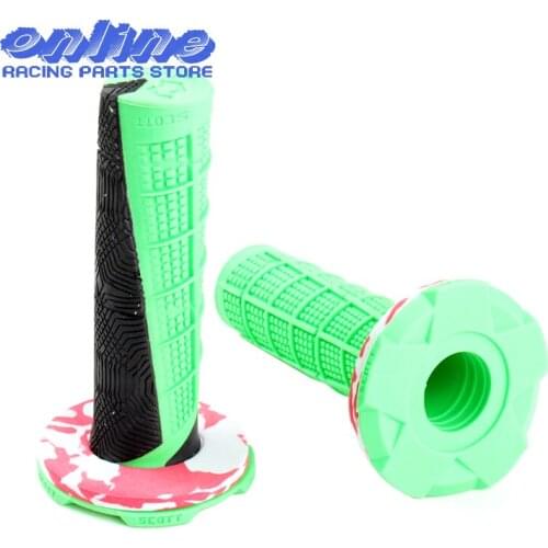 Soft rubber 7/8" 22mm motorbike handle bar universal part for dirt pit bike handle grip moto grips motorcycle handlebar