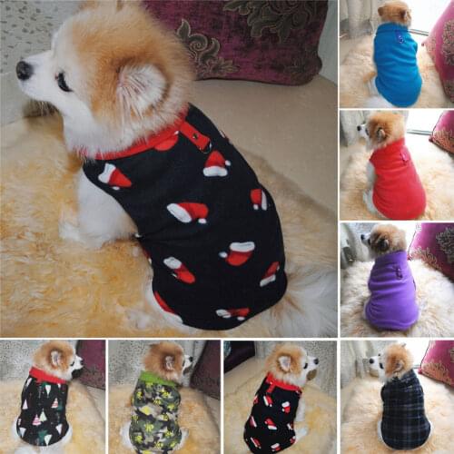 Pet Clothes Dog Fleece Winter Hoodies Harness Vest Puppy Autumn Warm Sweatshirts Jacket Fashion Pet Dog Hoodies Apparel