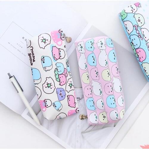 DL Lovely creature creative cartoon pencil pencil box simple bulk student stationery box