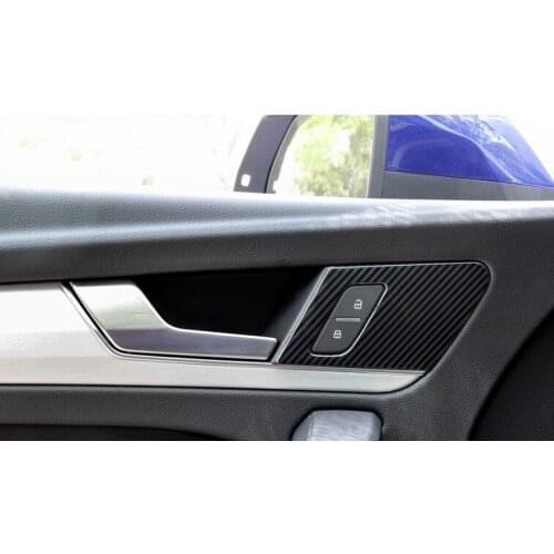 Fit for Audi q5l 18 door handle panel decorative sequins for 19 new q5l interior modification upgrade accessories