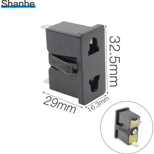 AC power socket 2pins