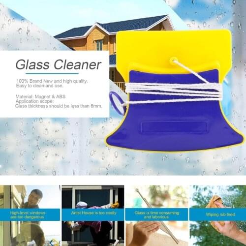 2020 New Window Cleaner Double Side Glass Wiper Effective Surface Magnetic Brush for Cleaning Glass High Quality