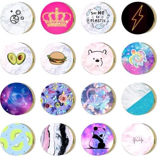 Thin Metal Plate for Magnetic Car Phone Grip with Strong Adhesive Sticker For Magnet Tablet Desk Phone Car Stand Mount Round