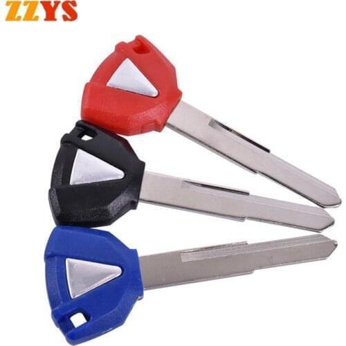 Universal Key Embryo Blank Handle For Kawasaki ZX6R ZX636 ZXR250 ZXR400 ZX10R ZX9R ZX-6R ZX-9R ZX-10R Z1000 Z800 Z900 Z750 Z650