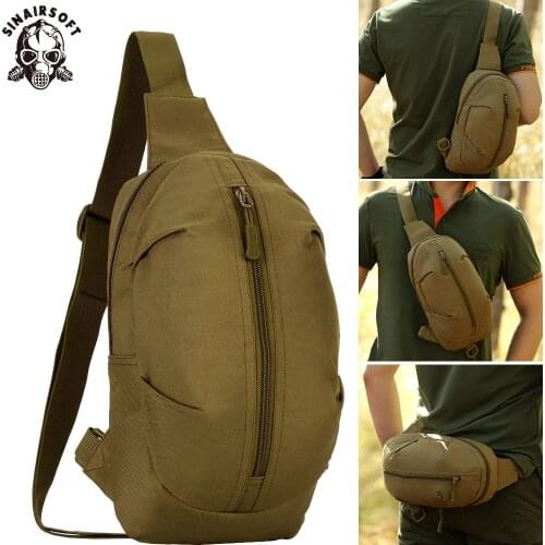 SINAIRSOFT Military Tactical Multi Function Waist Bag Nylon Backpack Climbing Hiking Fishing Sports Hunting Shoulder Army Bags