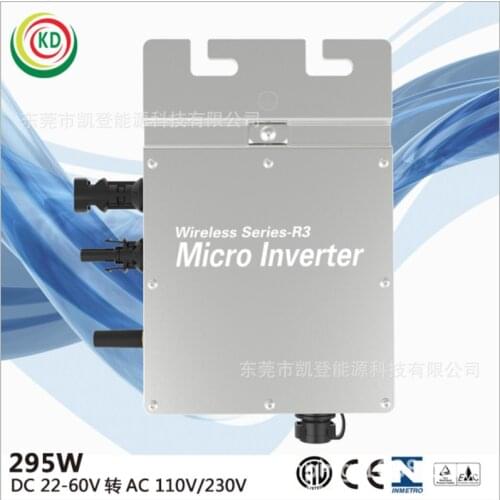295w high efficiency solar grid connected inverter photovoltaic micro DC to AC