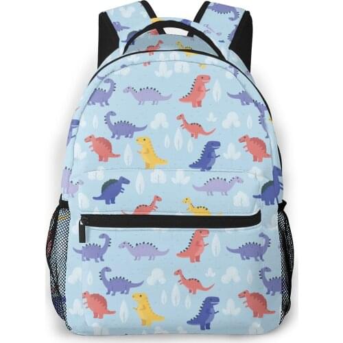 Women Backpack Kids School Bag for Teenage Girls Dinosaur Kids Pattern Female Laptop Notebook Bagpack Travel Back Pack 2021