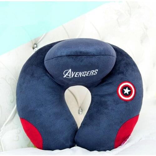 1Pcs Fashion Cute Cartoon Animal U-Shape Neck Pillow/Car travel Pillow Portable Therapy Support Pillow