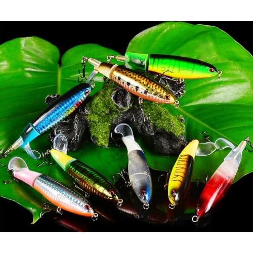 1 Pcs Hard Fishing Bait 15G 11CM Sinking Bait Vibrating Rattan Hook Wiggler Deep Submergence Marine Artificial Plastic Bait