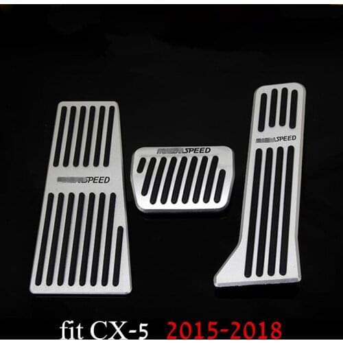 Car Pedal Auto Foot Pedals For MAZDA CX-5 Automatic Transmission AT Foot Pedals CX-5 2015-2018