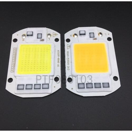 10 pcs LED COB Lamp Chip 50 W Chip 110 V 220 V Input Smart IC Fit Voor DIY LED overstroming Licht Koud Wit Warm Wit Straat Lam