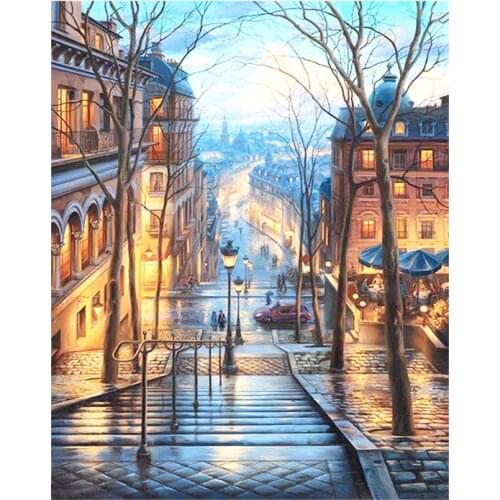 GATYZTORY Frame DIY Painting By Numbers Abstract Dancer Figure Painting Acrylic HandPainted For Home Decor Wall Art Picture