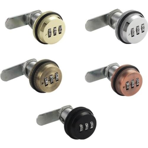 2pcs/lot Combination Cabinet Lock Zinc Alloy Password Locks Security Home Automation Cam Lock For Mailbox Cabinet Door