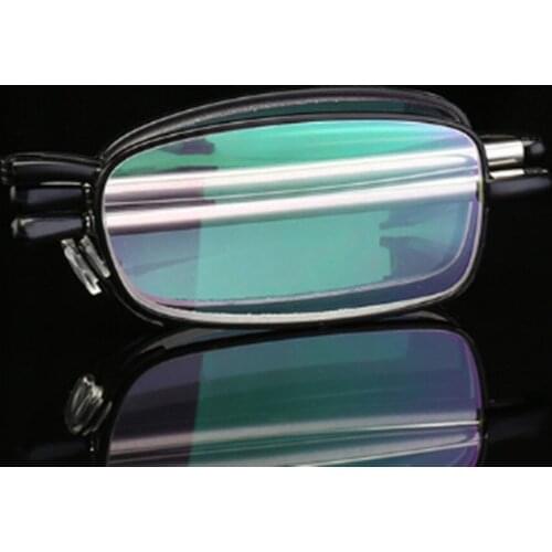 Men Women Anti-blue light Collapsible Reading Glasses +1.0 to +4.0 YJ009