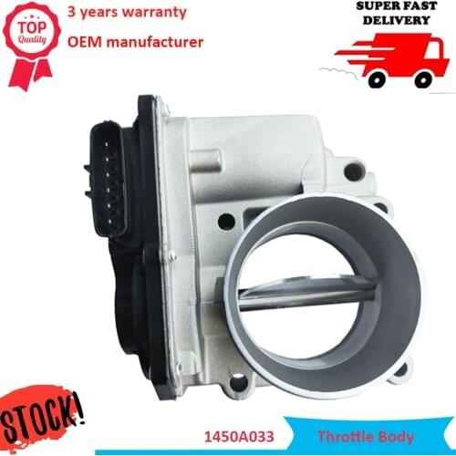 OEM 1450A033 Fuel Injection 60MM Throttle Body Valve Assembly For Mitsu-bishi Pajero L200 V80 V90 2.5TD