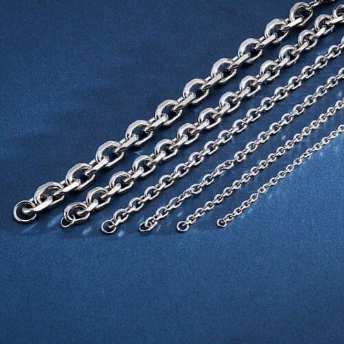 Wholesale O Chain Bracelet For Men Women Stainless Steel 19-24cm Link Chain 10mm Width Chunky Bracelets Jewelry 2021 Jewels