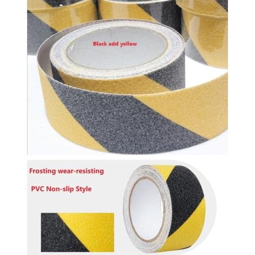 5cm*5M Non-slip PVC Warning Safety Self-adhesive Tape