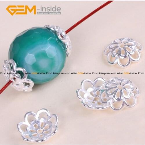 Spacer Craft Bead Caps Bright Tibetan Silver Bali Style Jewelry Findings 14mm Wholesale 20 Pcs/Bag GSP0029 Free Shipping