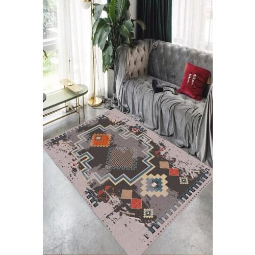 North Desenli Halı (Makinada Yıkanabilir Kaymaz Deri Taban) - CP528/527